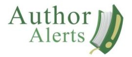Try Author Alerts!